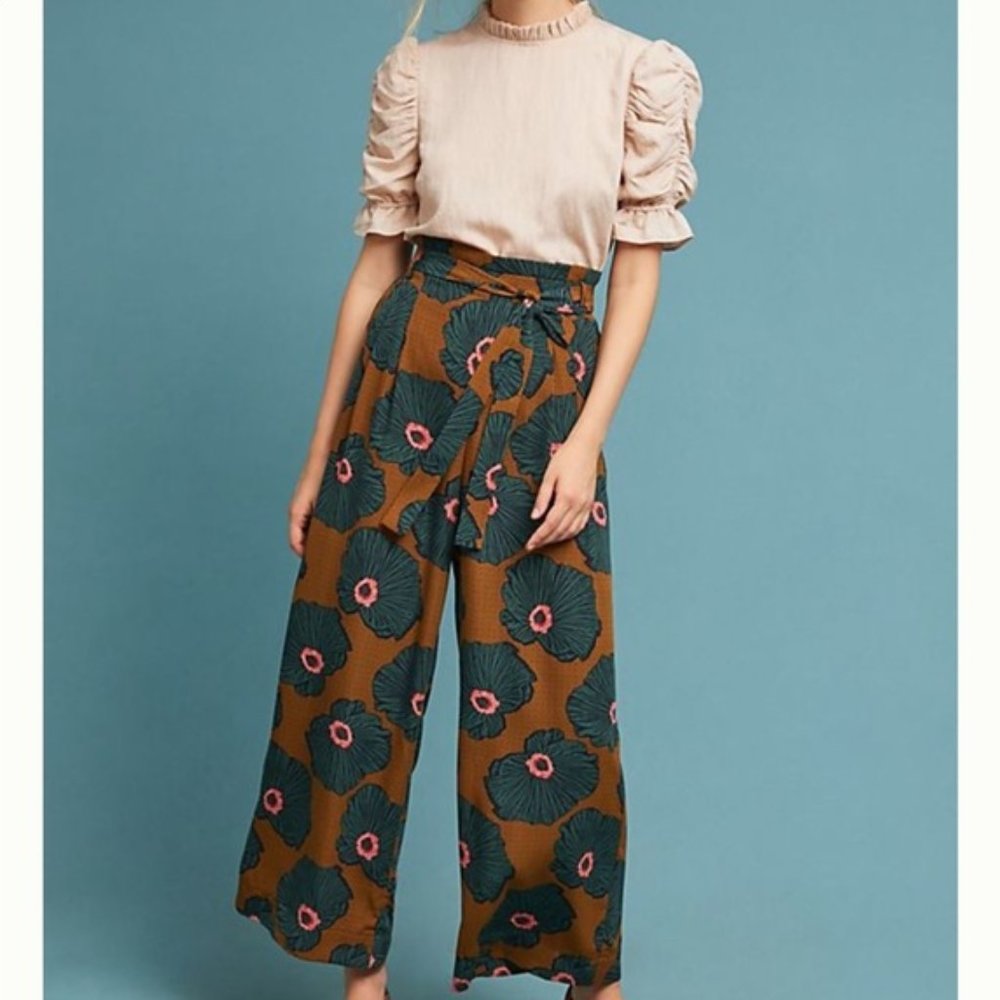 Skies are Blue Floral Pants